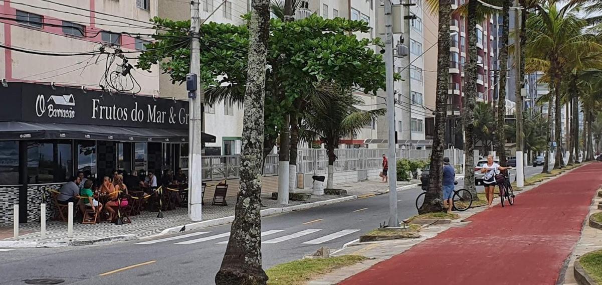 Apartamento Na Praia Praia Grande  Exterior foto