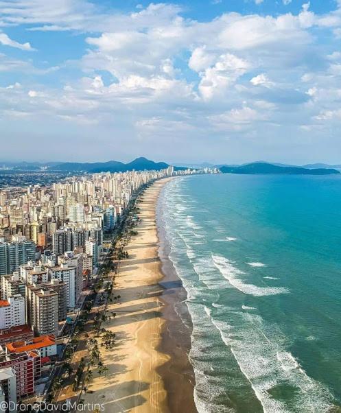 Apartamento Na Praia Praia Grande  Exterior foto